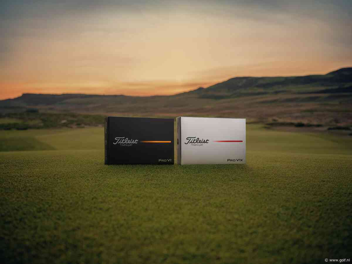 Meer spin zonder afstand in te leveren: Titleist lanceert nieuwe Pro V1 en Pro V1x