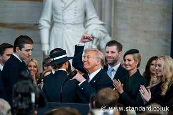 Seven key moments from Trump's inauguration: what you missed