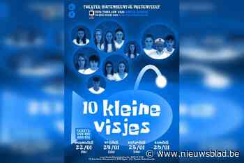 Jongerentheater Binnenstebuiten brengt thriller 10 kleine visjes op de planken