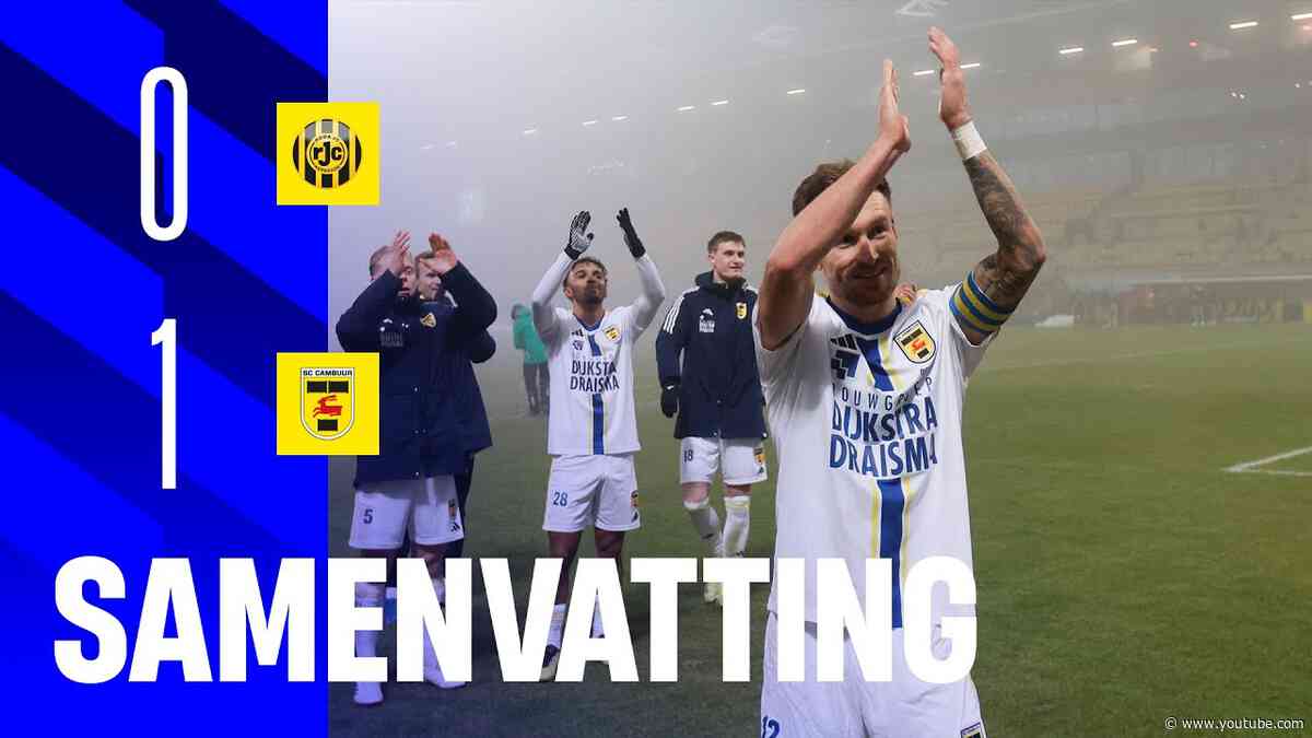 Matchwinner Diemers! 🫡 | Samenvatting Roda JC - SC Cambuur (0-1) 📺