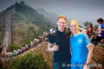 Thomas en Inge lopen marathon op de Chinese Muur voor goed doel : “We hebben allebei onze vader verloren aan kanker”