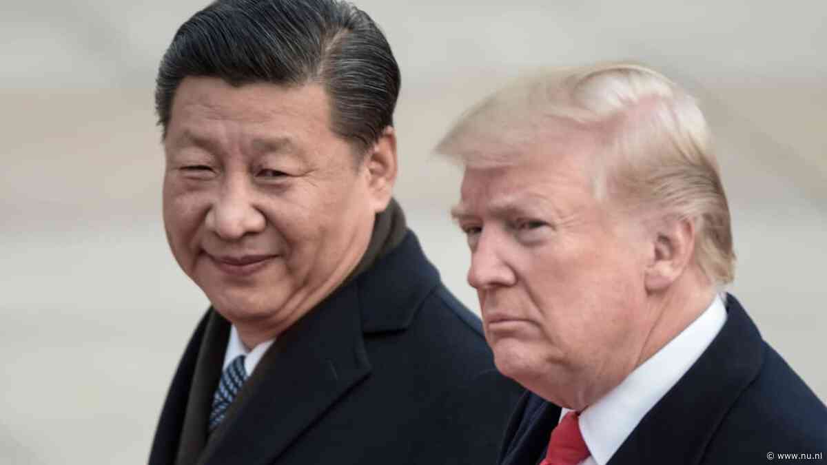 Trump wil een deal met het 'zwakkere' China en stelt nieuwe importheffingen uit