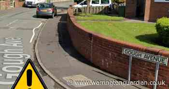 Concerns raised over suspected sinkhole spotted on residential road in Warrington