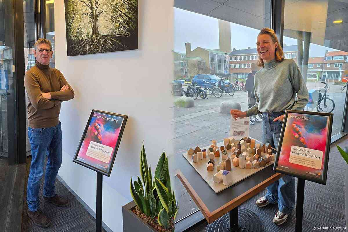 Ruud van de Berg en Marije Kuin winnen Expositiewedstrijd Bibliotheek Velsen