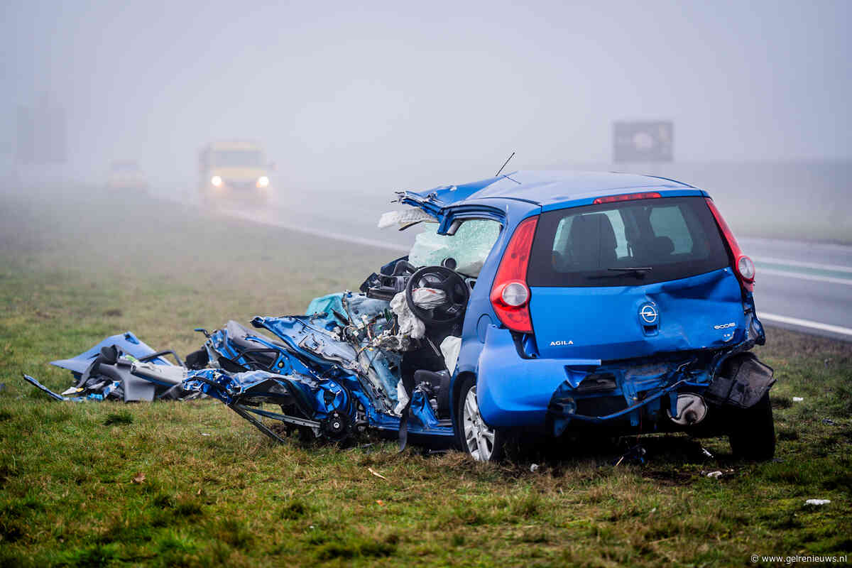 Dode en zwaargewonde bij ernstig ongeval op de ‘dodenweg’ N322