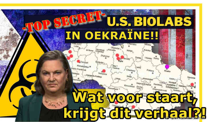 Trump en de 40+ US-biolabs in Oekraïne..!!