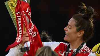 Arsenal legend Jen Beattie, 33, retires from football - and names record Champions League game as the highlight of her decorated career