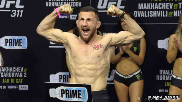 UFC 311 gains: What all 26 fighters weighed on fight night