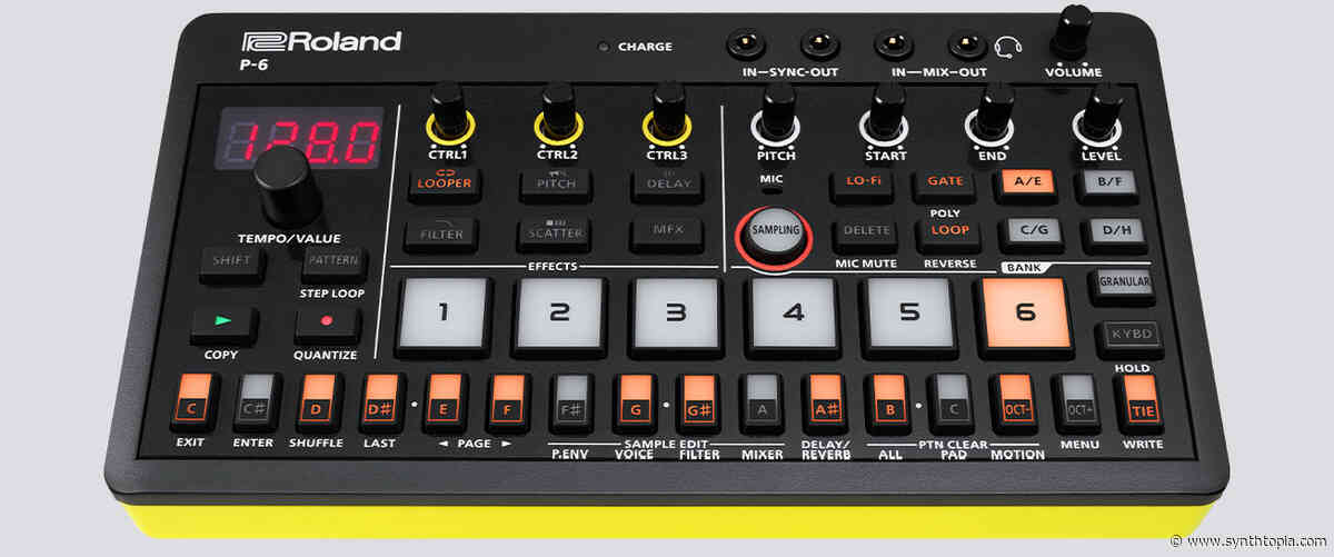 Roland Showcasing P-6 Creative Sampler At NAMM 2025