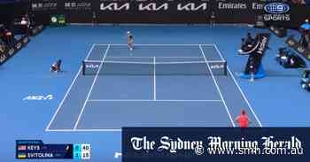 Australian Open Highlights: Madison Keys v Elina Svitolina