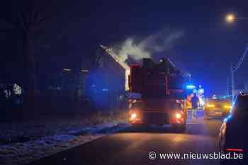 Brand in keuken maakt huis tijdelijk onbewoonbaar in Geel