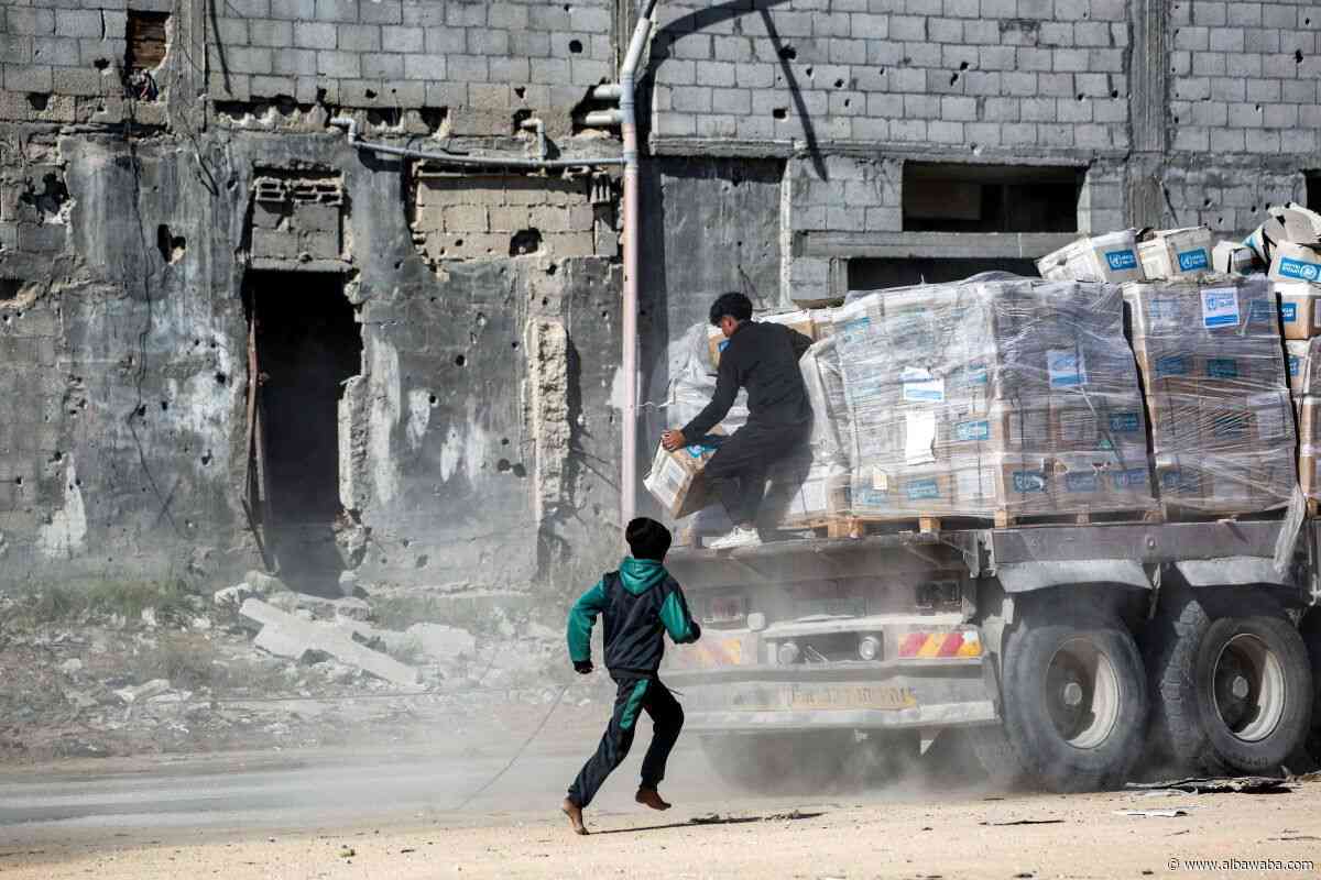 Over 2400 aid trucks enter Gaza since ceasefire deal