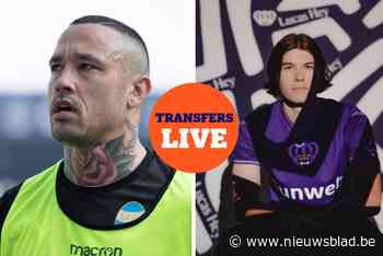 TRANSFERLIVE. Lokeren-Temse strikt Radja Nainggolan, Anderlecht heeft jonge verdediger Hey officieel beet