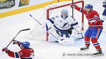 Canadiens' rally past Lightning in 3-2 victory