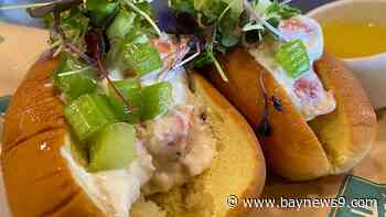 Lobster rolls bring a New England flavor to The Wharf