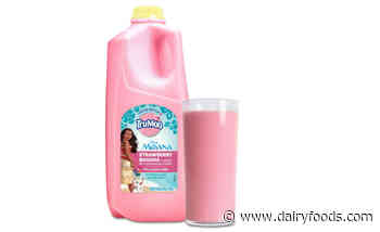 DFA's TruMoo brand debuts Moana Strawberry Banana Lowfat Milk