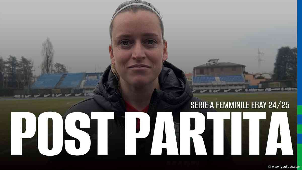 Serie A Femminile eBay | Mister Rossi e Solène Durand dopo Como-Sassuolo 0-3