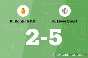 Hove wint ook van Kontich B