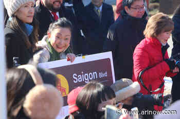 ‘Saigon Blvd’ signage unveiled at Eden Center in Falls Church