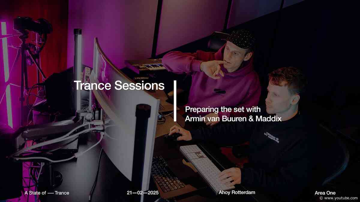 How Armin van Buuren & Maddix Prepare For Their Face-to-Face Set | Trance Sessions