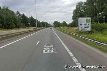 Verkeershinder op E313 in Hasselt door glas op de weg