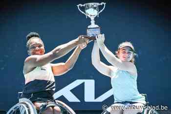 Luna Gryp wint op Australian Open dubbelfinale in rolstoeltennis