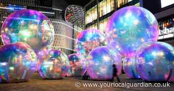 Huge shopping centre unveils light trail to brighten winter nights