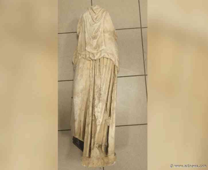 Man Finds 2,000-Year-Old Decapitated Greek Statue in Trash Can