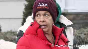 Hoda Kotb, 60, is seen for first time since leaving Today show as she goes makeup-free with a beanie on school run