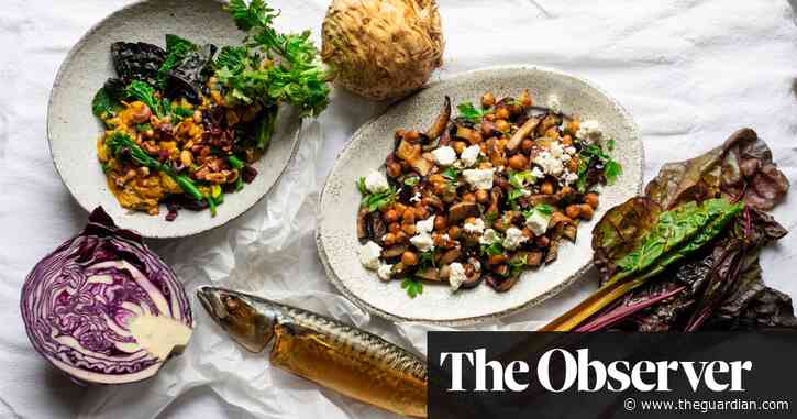 Broccoli and cashews, aubergine with chickpeas, celeriac and sausage – Nigel Slater’s winter salad recipes