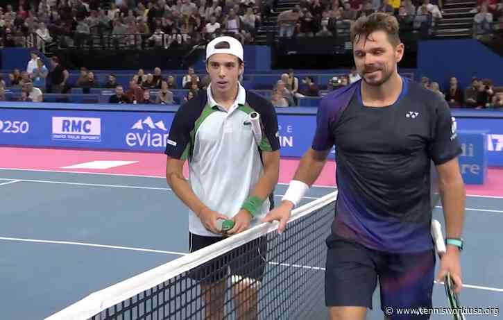 ATP Montpellier: Stan Wawrinka falls to Arthur Cazaux