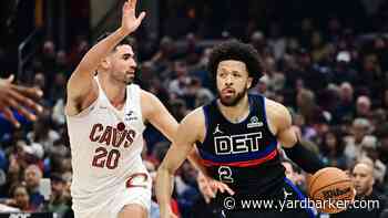 Cavs smack Pistons to snap 3-game skid