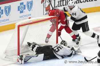 NHL roundup: Kasper, Raymond lead Red Wings to 5-2 win over Kings