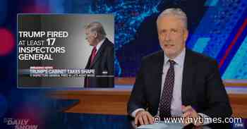 Jon Stewart Can’t Keep Up With the Purges