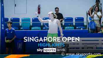 Highlights: How Dart suffered early exit at Singapore Open