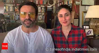 Saif and Kareena request paparazzi not to photograph Jeh and Taimur