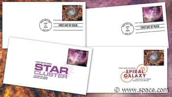 James Webb Space Telescope's 'big sky images' issued on stamps in Big Sky, Montana