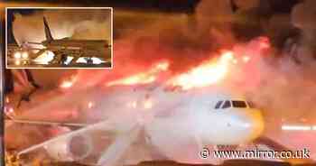 Air Busan plane horror as 170 passengers forced to evacuate after fire breaks out