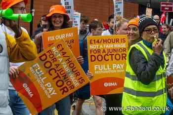 Doctors' union which went on strike accused of underpaying its own staff