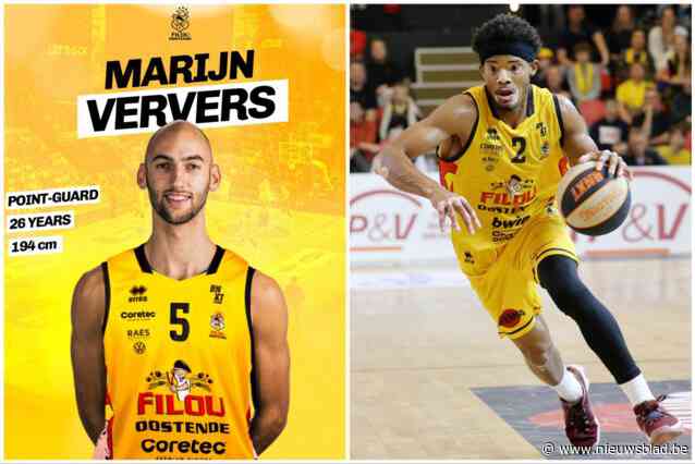 Nederlands international Marijn Ververs nieuwe spelverdeler van Filou Oostende