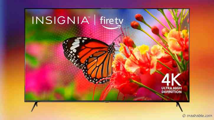 This 75-inch Insignia F50 4K Fire TV is just $429.99 in Best Buy’s flash sale