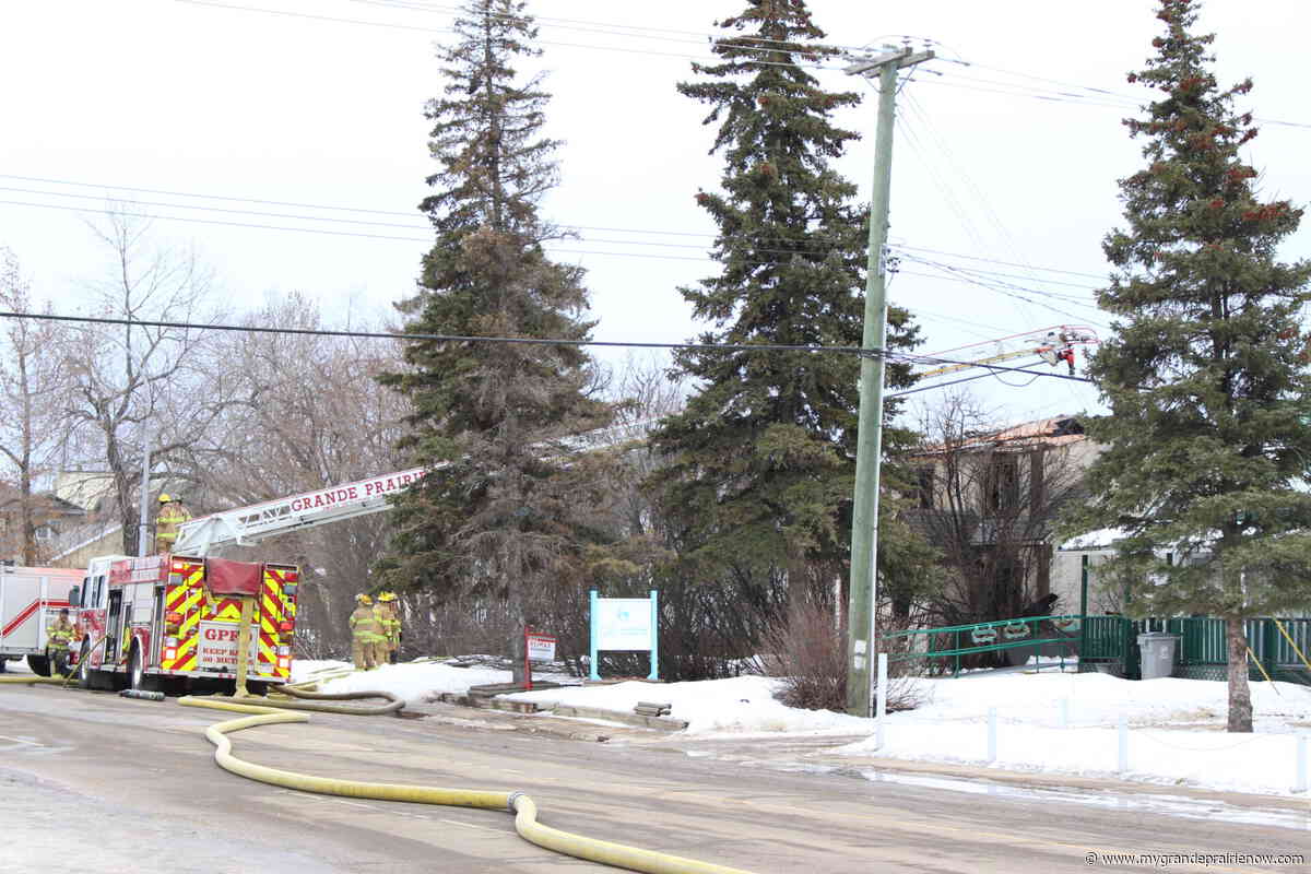 GPFD responding to house fire near downtown core