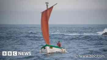 The Viking-style boat reviving traditional skills