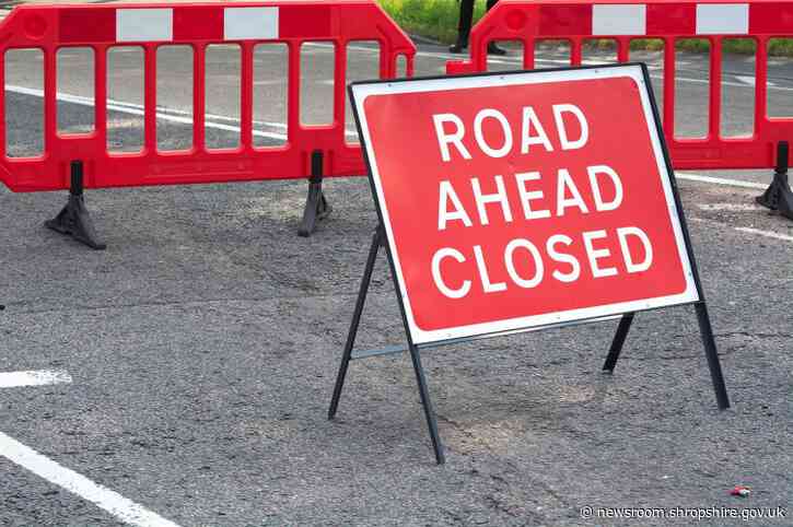 One-way overnight closure of Welshpool Road in Shrewsbury