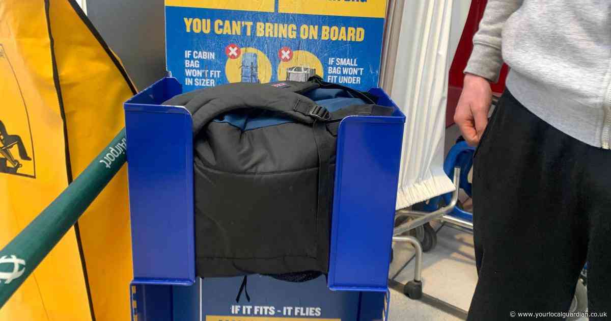 Dad slams Ryanair 'disgusting moneymaking exercise' after paying £100 over bag strap