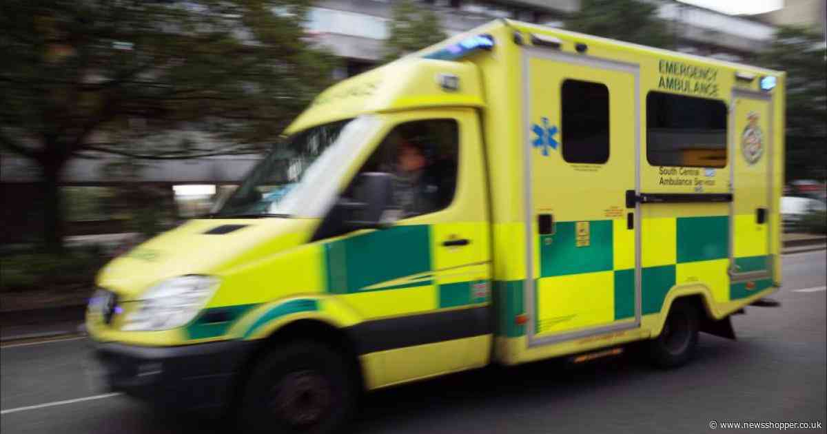 Woman rushed to hospital after A2 motorbike crash