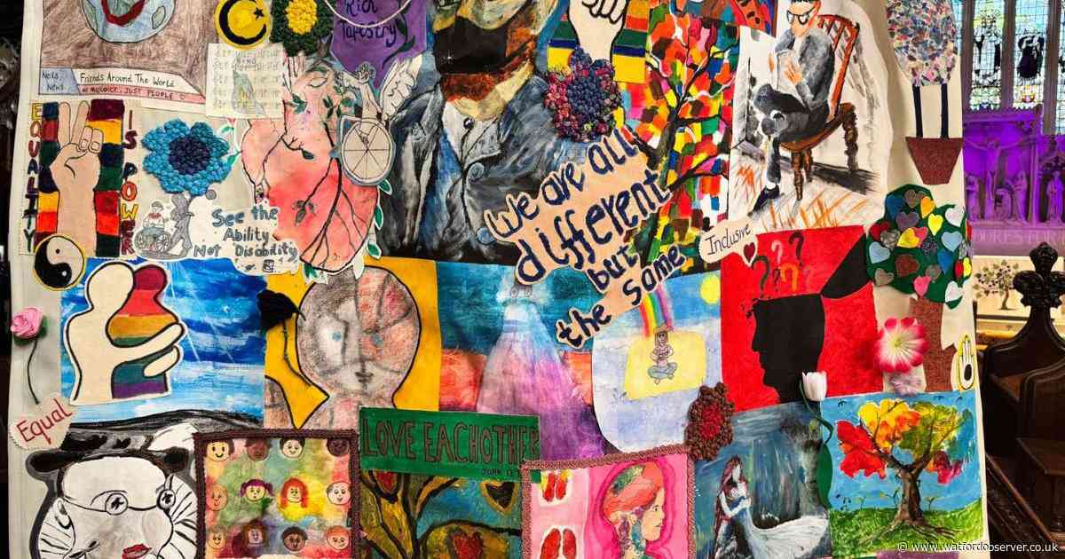 Watford exhibition showcases art celebrating diversity and inclusivity