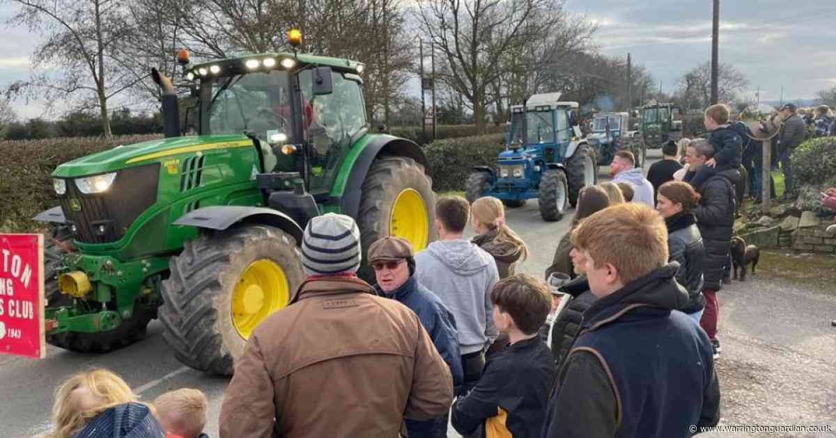 Popular tractor run will be returning to Warrington next month - here's the route