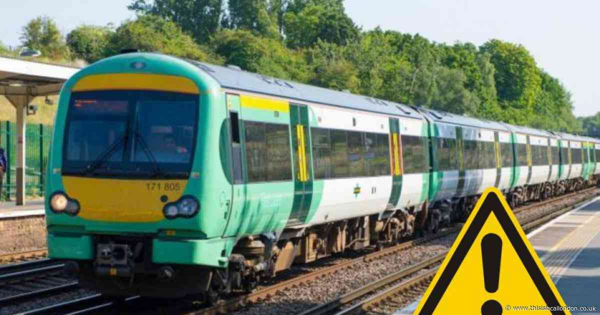 LIVE updates as train services shut after person hit by train in East Croydon