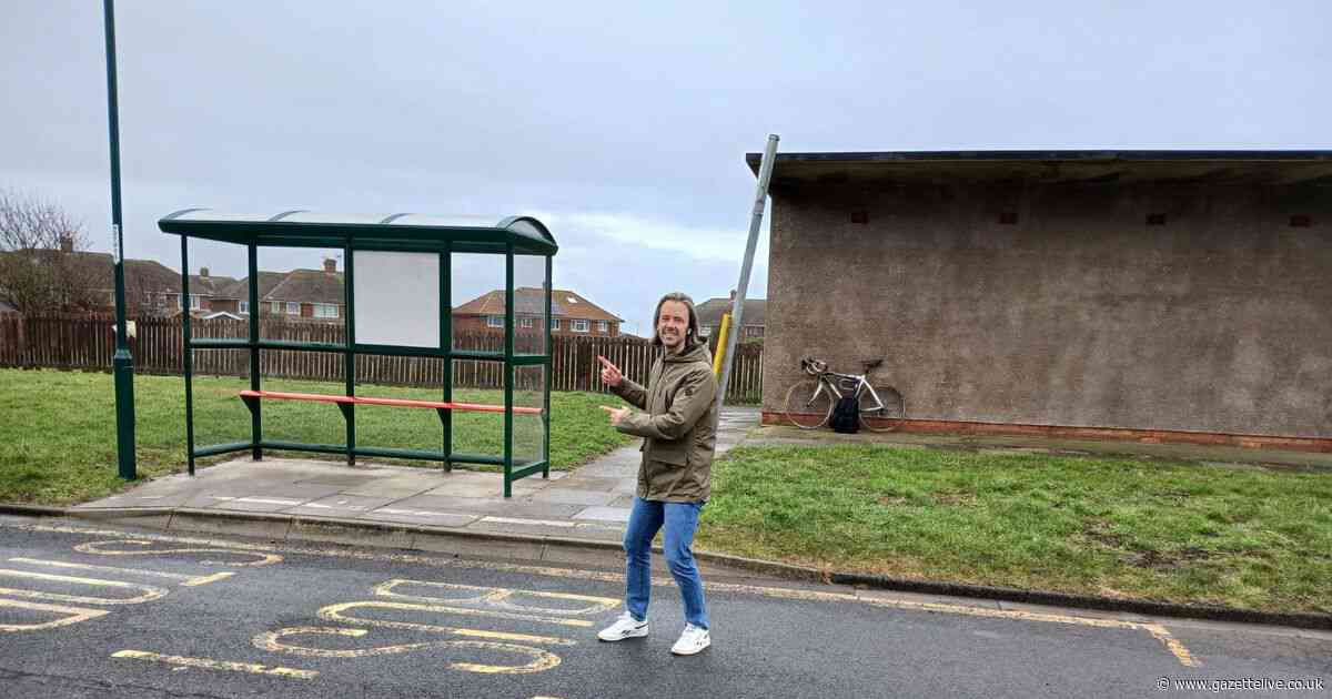 Gimme shelter! Bus shelter destroyed in accident finally replaced 398 days later